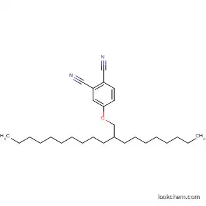 Molecular Structure of 870088-16-7 (1,2-Benzenedicarbonitrile, 4-[(2-octyldodecyl)oxy]-)