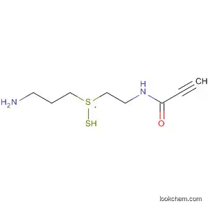 Molecular Structure of 872578-97-7 (2-Propynamide, N-[2-[(3-aminopropyl)dithio]ethyl]-)
