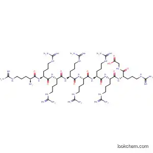 Molecular Structure of 872580-22-8 (Glycine,
L-arginyl-L-arginyl-L-arginyl-L-arginyl-L-arginyl-L-arginyl-L-arginyl-L-arginyl-)