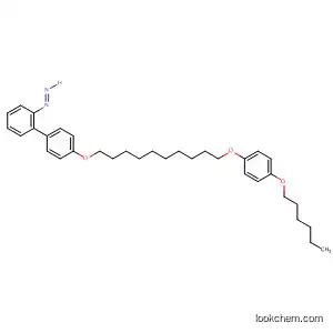 Molecular Structure of 872603-69-5 (Diazene, [4-[[10-[4-(hexyloxy)phenoxy]decyl]oxy]phenyl]phenyl-)