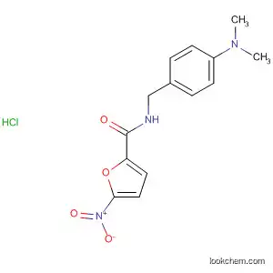 Molecular Structure of 872843-90-8 (2-Furancarboxamide, N-[[4-(dimethylamino)phenyl]methyl]-5-nitro-,
monohydrochloride)