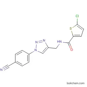 2-Thiophenecarboxamide,
5-chloro-N-[[1-(4-cyanophenyl)-1H-1,2,3-triazol-4-yl]methyl]-