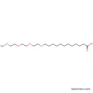 Molecular Structure of 873109-41-2 (2,5,8,11-Tetraoxatricosan-23-oic acid)