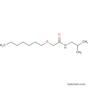 Molecular Structure of 873192-52-0 (Acetamide, 2-(heptyloxy)-N-(2-methylpropyl)-)
