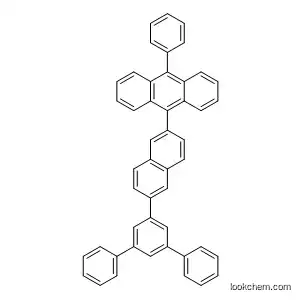 Molecular Structure of 873224-55-6 (Anthracene, 9-phenyl-10-(6-[1,1':3',1''-terphenyl]-5'-yl-2-naphthalenyl)-)