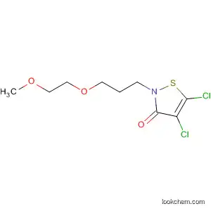 Molecular Structure of 873225-69-5 (3(2H)-Isothiazolone, 4,5-dichloro-2-[3-(2-methoxyethoxy)propyl]-)