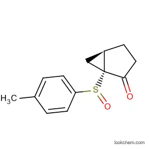 Molecular Structure of 873545-99-4 (Bicyclo[3.1.0]hexan-2-one, 1-[(4-methylphenyl)sulfinyl]-, (1R,5R)-)