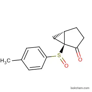 Molecular Structure of 873546-02-2 (Bicyclo[3.1.0]hexan-2-one, 1-[(4-methylphenyl)sulfinyl]-, (1S,5S)-)
