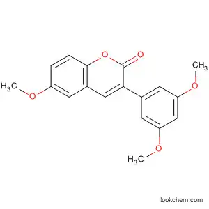 Molecular Structure of 873869-56-8 (2H-1-Benzopyran-2-one, 3-(3,5-dimethoxyphenyl)-6-methoxy-)