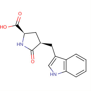 D-Proline, 4-(1H-indol-3-ylmethyl)-5-oxo-, (4R)-