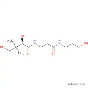 Molecular Structure of 874304-42-4 (Butanamide,
2,4-dihydroxy-N-[3-[(3-hydroxypropyl)amino]-3-oxopropyl]-3,3-dimethyl-,
(2R)-)