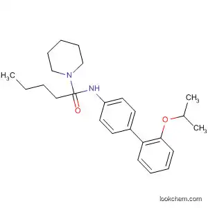 Molecular Structure of 874450-14-3 (1-Piperidinepentanamide, N-[2'-(1-methylethoxy)[1,1'-biphenyl]-4-yl]-)