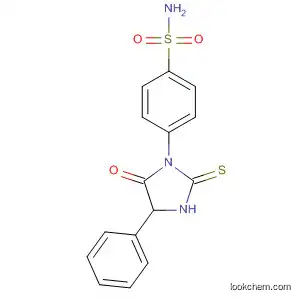 Benzenesulfonamide, 4-(5-oxo-4-phenyl-2-thioxo-1-imidazolidinyl)-