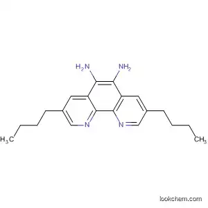 Molecular Structure of 874602-28-5 (1,10-Phenanthroline-5,6-diamine, 3,8-dibutyl-)