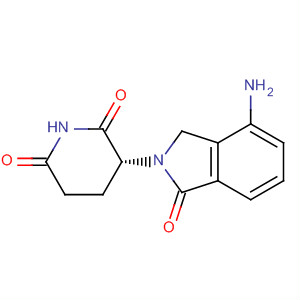 2,6-Piperidinedione, 3-(4-amino-1,3-dihydro-1-oxo-2H-isoindol-2-yl)-,
(3R)-(874946-00-6)