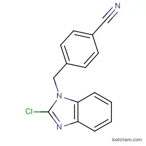 Molecular Structure of 875004-97-0 (Benzonitrile, 4-[(2-chloro-1H-benzimidazol-1-yl)methyl]-)