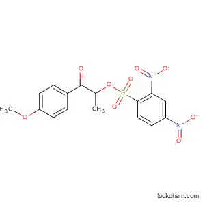 Benzenesulfonic acid, 2,4-dinitro-,
2-(4-methoxyphenyl)-1-methyl-2-oxoethyl ester
