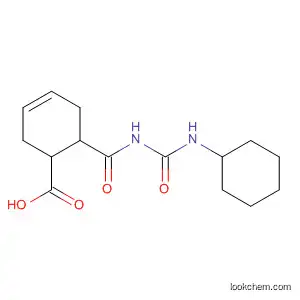Molecular Structure of 875433-82-2 (3-Cyclohexene-1-carboxylic acid,
6-[[[(cyclohexylamino)carbonyl]amino]carbonyl]-)