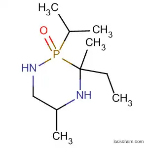 Molecular Structure of 875442-98-1 (1,4,2-Diazaphosphorine,
3-ethylhexahydro-3,5-dimethyl-2-(1-methylethyl)-, 2-oxide)