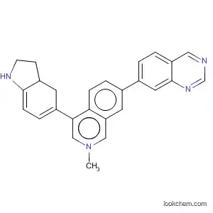 Quinazoline,
7-[1,2,3,4-tetrahydro-4-(1H-indol-5-yl)-2-methyl-7-isoquinolinyl]-