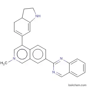 Quinazoline,
2-[1,2,3,4-tetrahydro-4-(1H-indol-6-yl)-2-methyl-7-isoquinolinyl]-