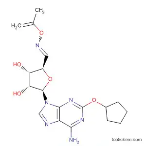 Molecular Structure of 883730-27-6 (Adenosine, 2-(cyclopentyloxy)-5'-deoxy-5'-[(2-propenyloxy)imino]-)