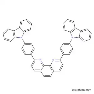 Molecular Structure of 888026-71-9 (1,10-Phenanthroline, 2,9-bis[4-(9H-carbazol-9-yl)phenyl]-)
