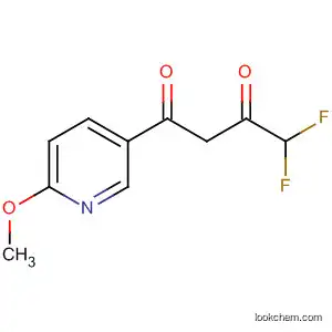 1,3-Butanedione, 4,4-difluoro-1-(6-methoxy-3-pyridinyl)-