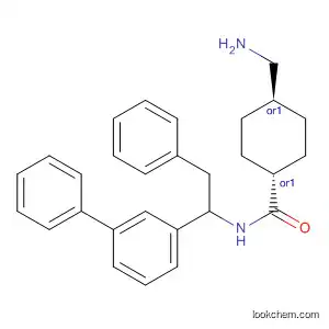 Molecular Structure of 898801-68-8 (Cyclohexanecarboxamide,
4-(aminomethyl)-N-(1-[1,1'-biphenyl]-3-yl-2-phenylethyl)-, trans-)