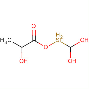 Molecular Structure of 138574-85-3 (Propanoic acid, 2-hydroxy-, dihydroxymethylsilyl ester)