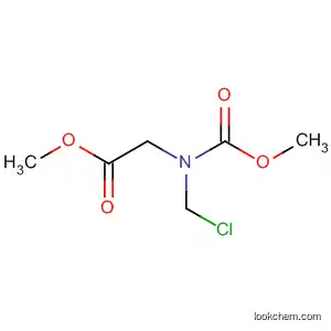Molecular Structure of 163078-53-3 (Glycine, N-(chloromethyl)-N-(methoxycarbonyl)-, methyl ester)