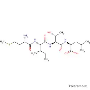 Molecular Structure of 171808-70-1 (L-Leucine, L-methionyl-L-isoleucyl-L-threonyl-)