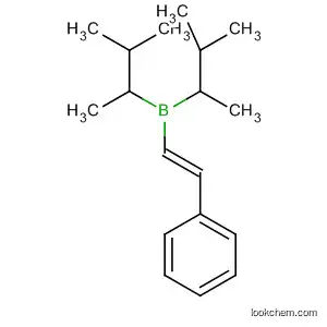 Molecular Structure of 188842-21-9 (Borane, bis(1,2-dimethylpropyl)(2-phenylethenyl)-, (E)-)