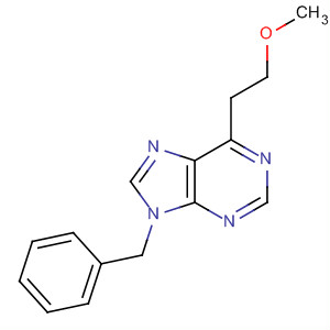 Molecular Structure of 199170-72-4 (9H-Purine, 6-(2-methoxyethyl)-9-(phenylmethyl)-)