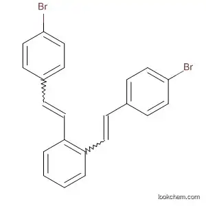 Molecular Structure of 22801-02-1 (Benzene, 1,2-bis[2-(4-bromophenyl)ethenyl]-)
