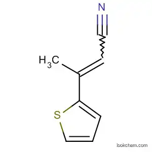 Molecular Structure of 26031-41-4 (2-Butenenitrile, 3-(2-thienyl)-)