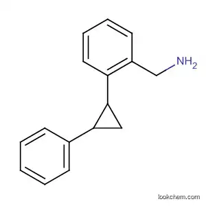 Molecular Structure of 32752-01-5 (Benzenemethanamine, N-(2-phenylcyclopropyl)-, trans-)