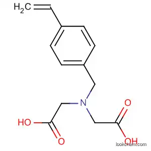 Molecular Structure of 46917-20-8 (Glycine, N-(carboxymethyl)-N-[(4-ethenylphenyl)methyl]-)