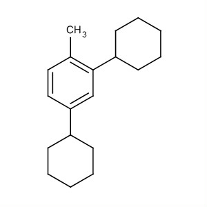 Benzene, 2,4-dicyclohexyl-1-methyl-