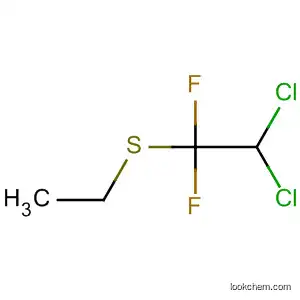 Molecular Structure of 5187-60-0 (Ethane, 2,2-dichloro-1-(ethylthio)-1,1-difluoro-)