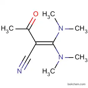 Molecular Structure of 68284-21-9 (Butanenitrile, 2-[bis(dimethylamino)methylene]-3-oxo-)