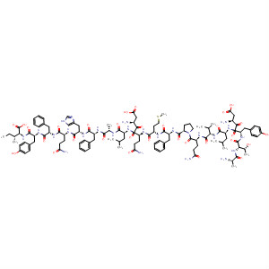 Molecular Structure of 699010-43-0 (L-Isoleucine,
L-alanyl-L-threonyl-L-a-aspartyl-L-tyrosyl-L-leucyl-L-valyl-L-glutaminyl-L-prol
yl-L-phenylalanyl-L-methionyl-L-a-aspartyl-L-glutaminyl-L-leucyl-L-alanyl-L-
phenylalanyl-L-histidyl-L-glutaminyl-L-phenylalanyl-L-tyrosyl-)