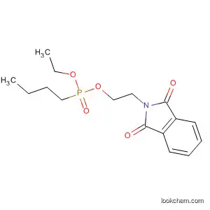Molecular Structure of 729572-16-1 (Phosphonic acid, butyl-, 2-(1,3-dihydro-1,3-dioxo-2H-isoindol-2-yl)ethyl
ethyl ester)