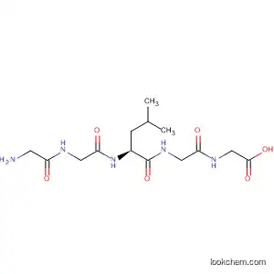 Molecular Structure of 7325-25-9 (glycylglycyl-L-leucylglycylglycine)