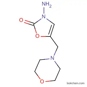 Molecular Structure of 74165-78-9 (2(3H)-Oxazolone, 3-amino-5-(4-morpholinylmethyl)-)