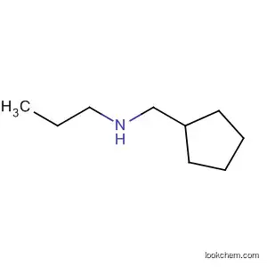Molecular Structure of 741698-49-7 (Cyclopentanemethanamine, N-propyl-)