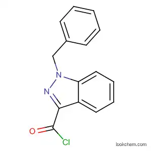 Molecular Structure of 750649-74-2 (1H-Indazole-3-carbonyl chloride, 1-(phenylmethyl)-)