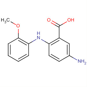 Benzoic acid, 5-amino-2-[(2-methoxyphenyl)amino]-