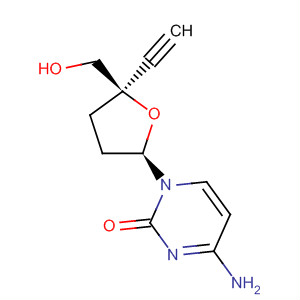 4-Amino-1-[(2R,5R)-5-ethynyltetrahydro-5-(hydroxymethyl)-2-furanyl]-2(1H)-pyrimidinone