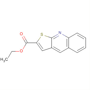 Molecular Structure of 799833-64-0 (Thieno[2,3-b]quinoline-2-carboxylic acid, ethyl ester)